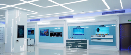 上海和辉光电公司展厅